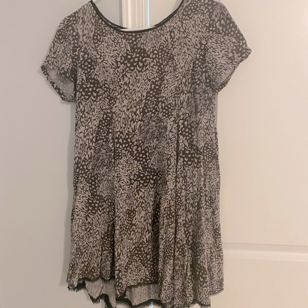 Silence and noise Cotten dress with back zipper